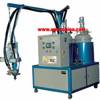 Macchina per iniezione di schiuma di poliuretano verticale manuale per macchine per la produzione di miscelazione ad alta efficacia